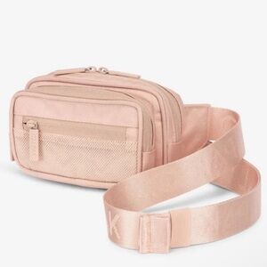 NWT Calpak Stevyn Fanny Pack in Pink Sand